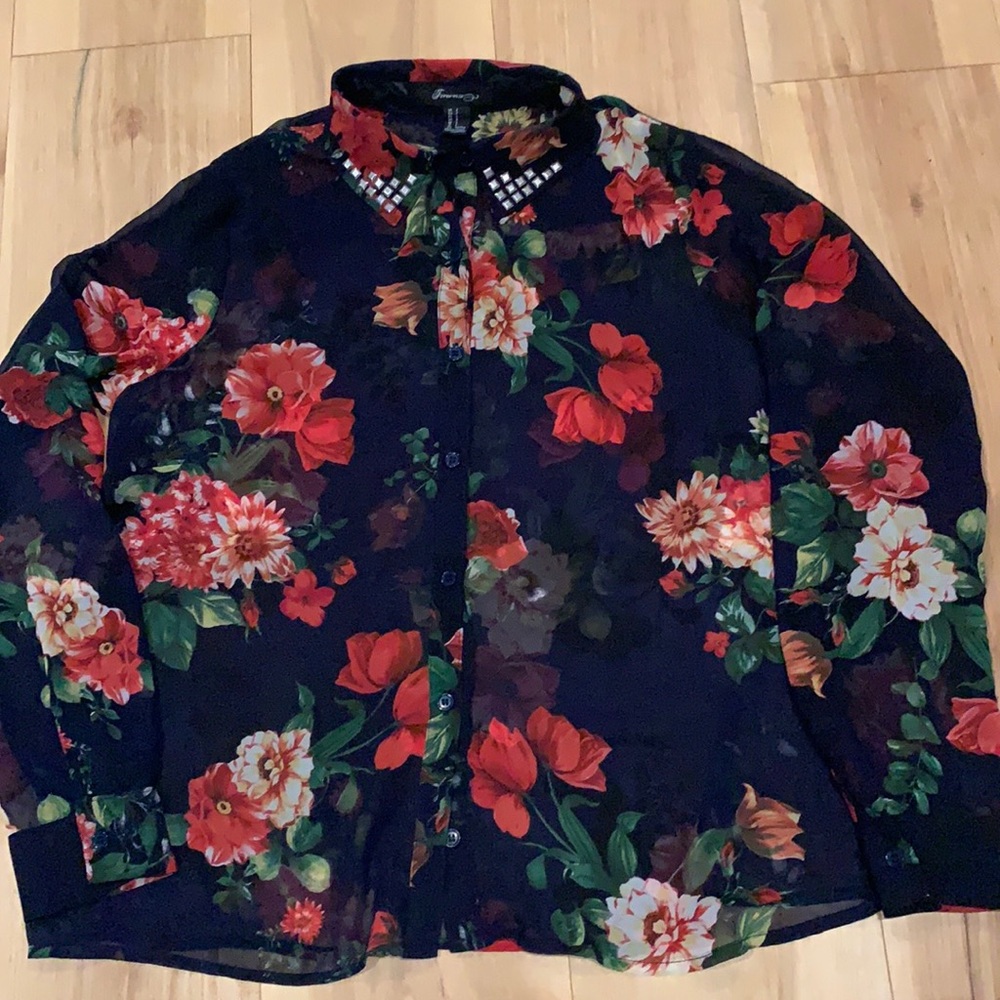Sheer blouse